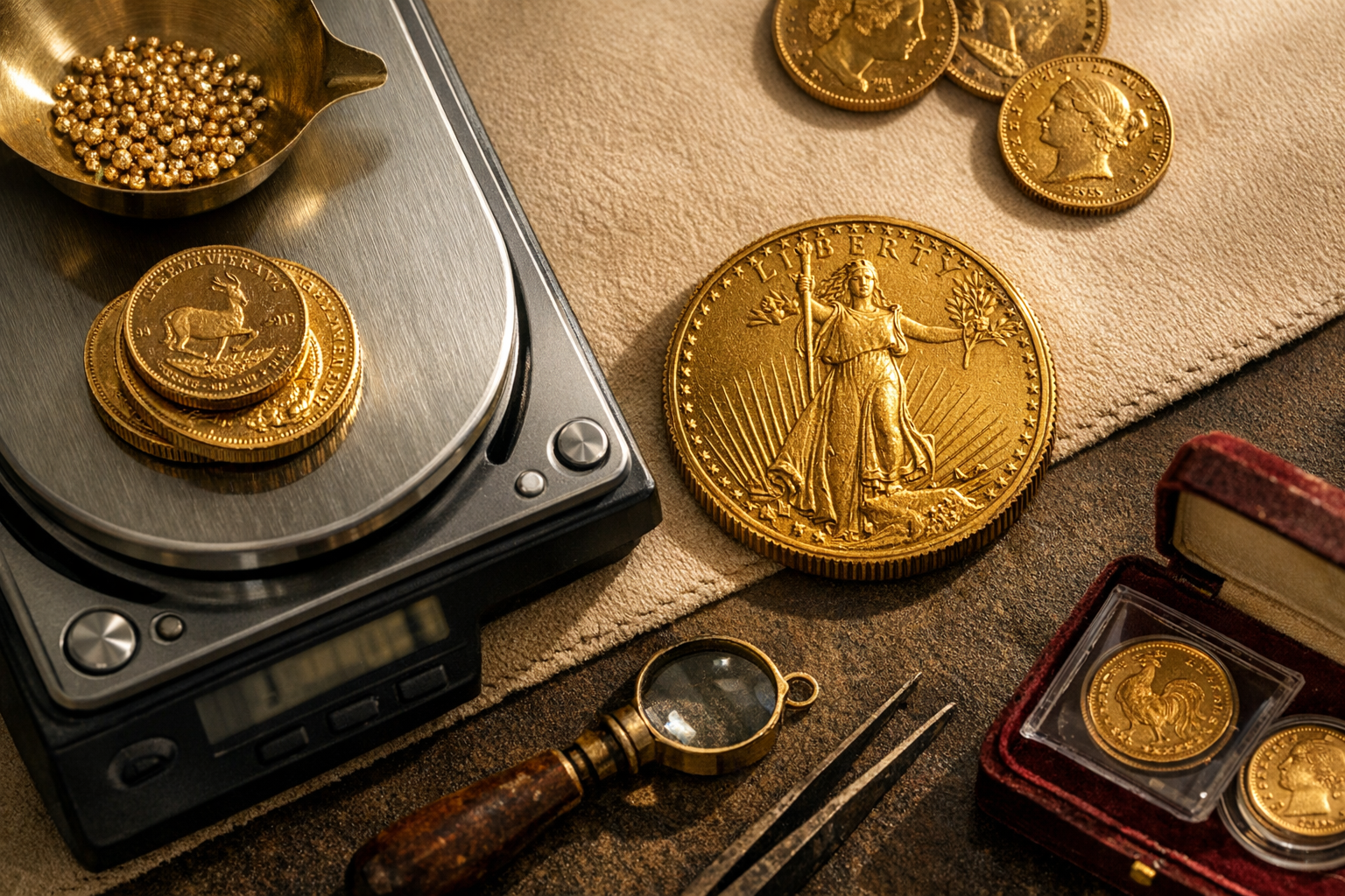 Descubra como o valor das moedas de ouro em Santos pode ir além do peso com nossa avaliação especializada.