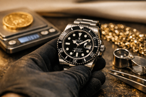Compreenda como funciona a compra de relógios Rolex e suíços usados em Santos, com um processo transparente e seguro.